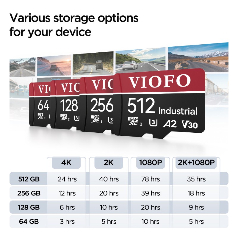 VIOFO HIGH ENDURANCE 64GB MicroSD - Image 2