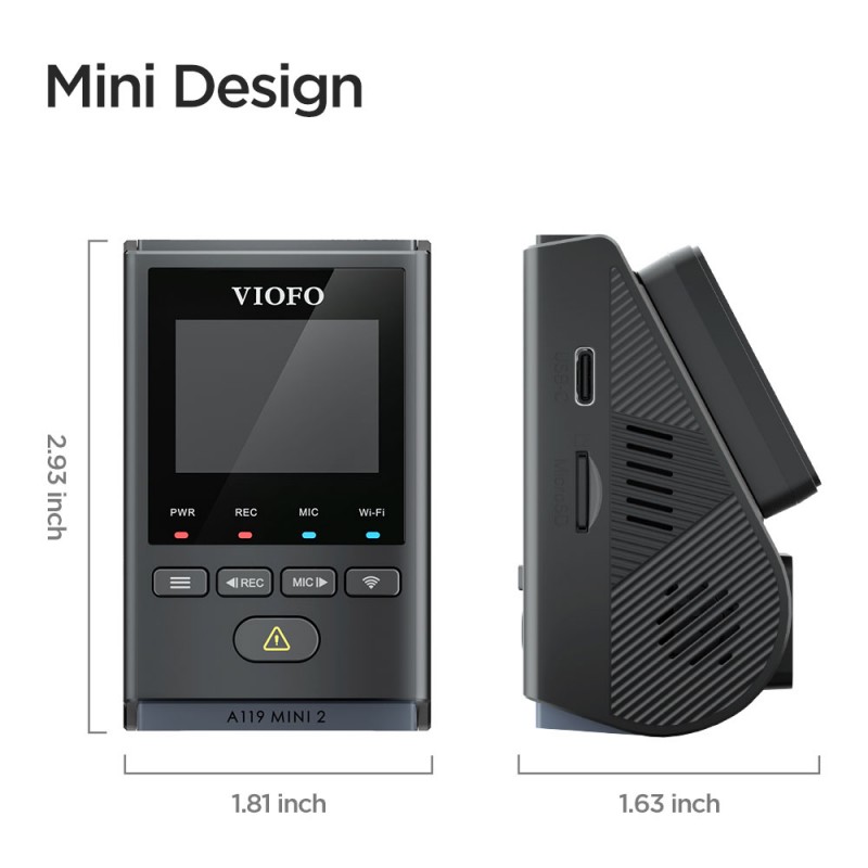 VIOFO A119 Mini Single Channel Dashcam - Image 5