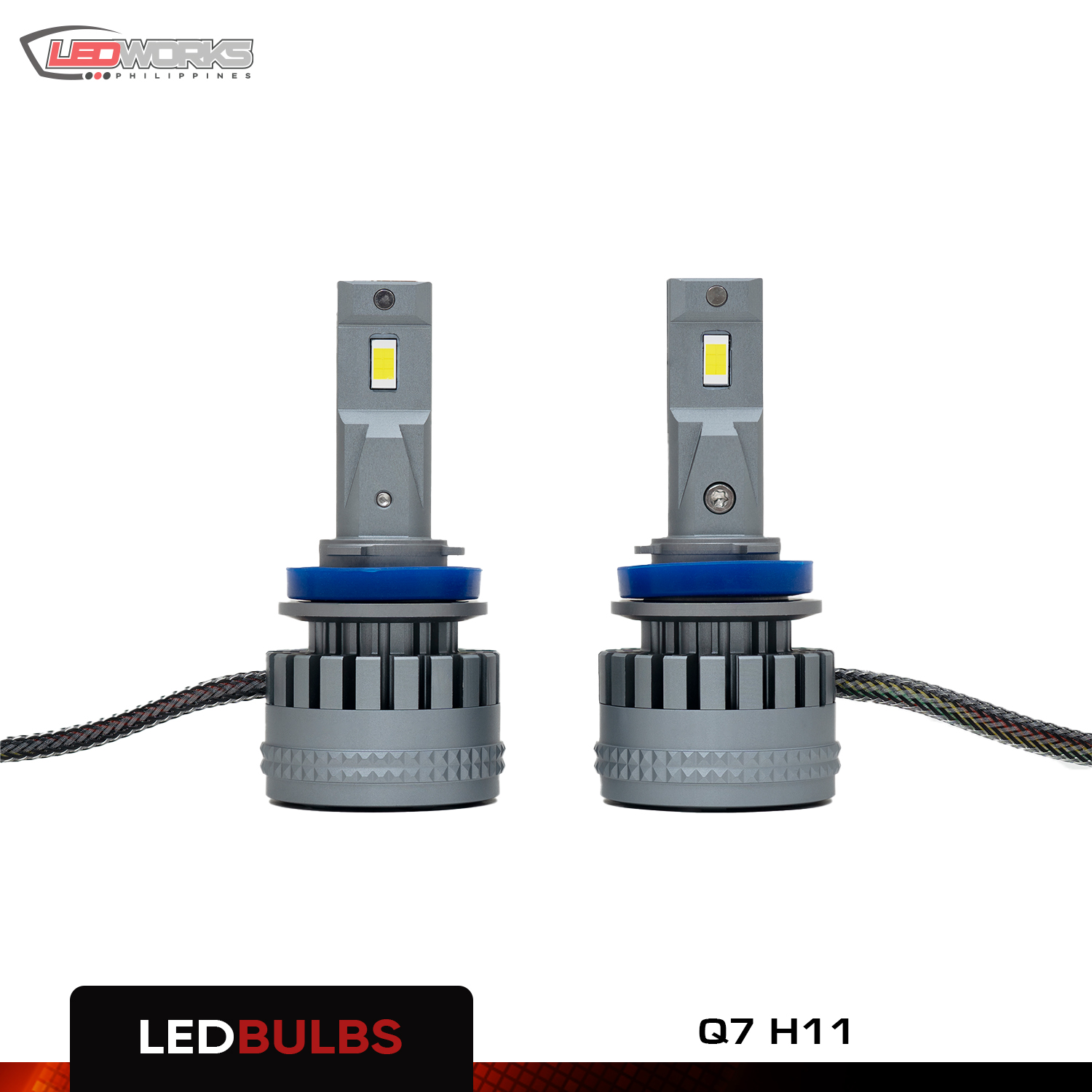 Q7 Series H11 LED Bulb – White (6000K) - Image 2