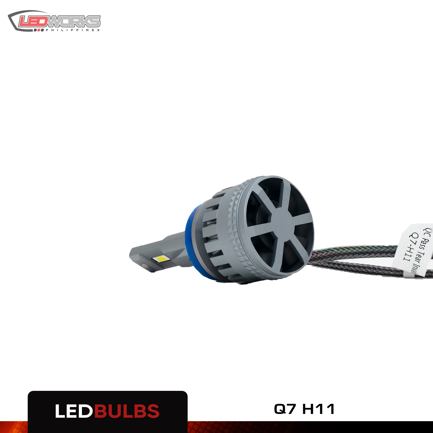 Q7 Series H11 LED Bulb – White (6000K) - Image 4