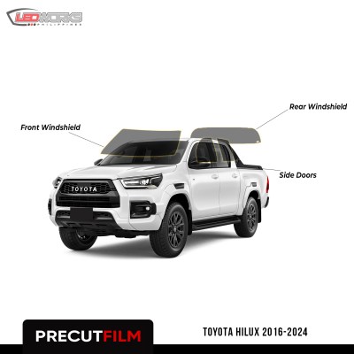 Toyota Hilux 2016-2024 CoolFilms Pre-Cut Nano-Ceramic Tint
