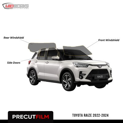 Toyota Raize 2022-2023 CoolFilms Pre-Cut Nano-Ceramic Tint