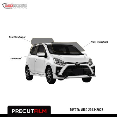 Toyota Wigo 2013-2023 CoolFilms Pre-Cut Nano-Ceramic Tint
