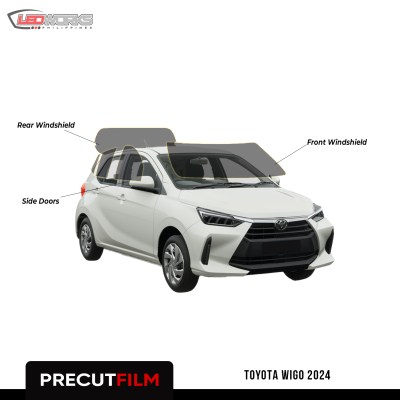 Toyota Wigo 2024 CoolFilms Pre-Cut Nano-Ceramic Tint